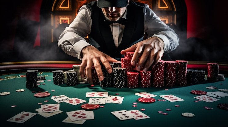 Tim operasional liga pelangi di pusat kontrol platform dan server keamanan